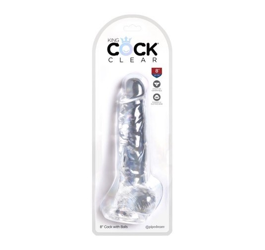 King cock 8 inch cock w balls